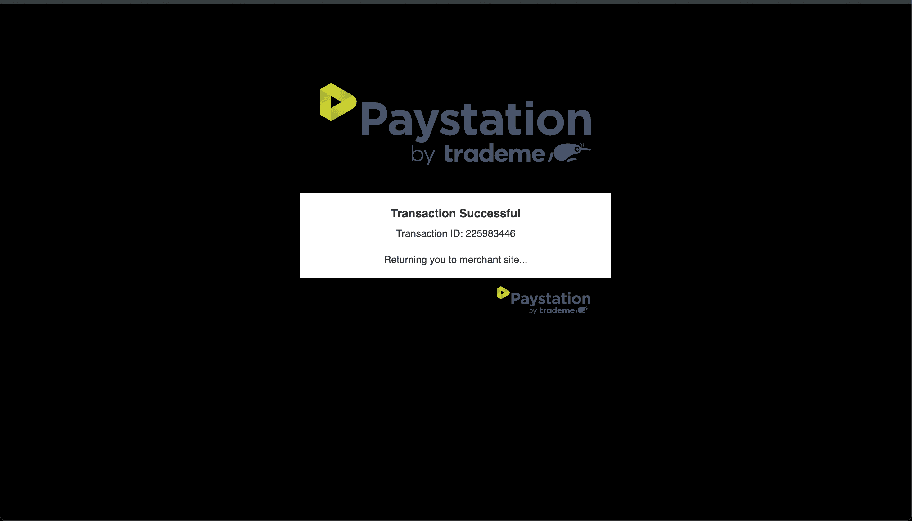 Paystation Full-Stack Payment Form Image